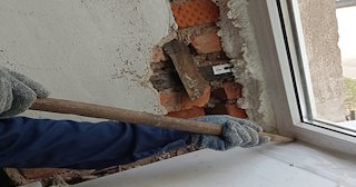 Демонтаж оконных откосов по выгодной цене от 528 руб. в Борисоглебске - Сварной-Брс